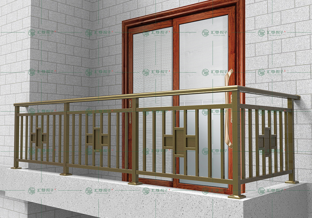 阳台护栏安装方法