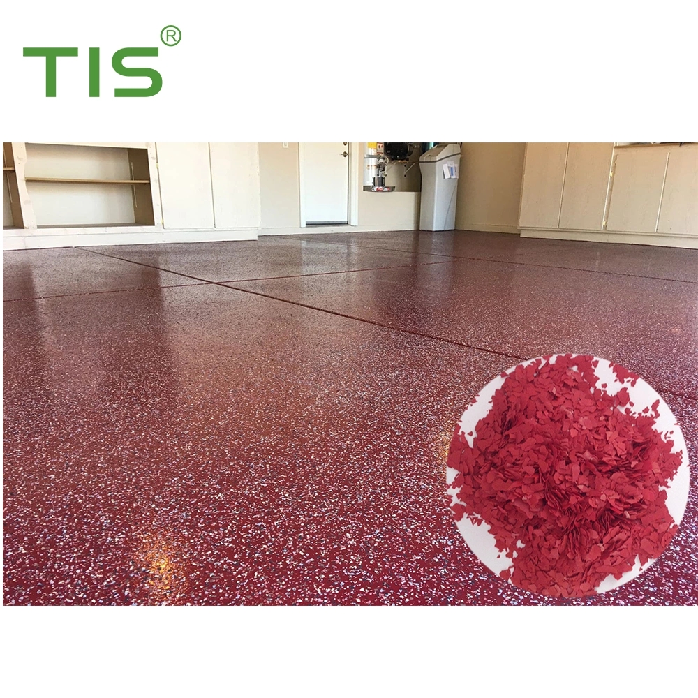 Garage Floor Epoxy Acrylic Flakes Coating