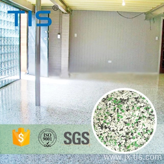 paint acrylic flakes for floor & wall
