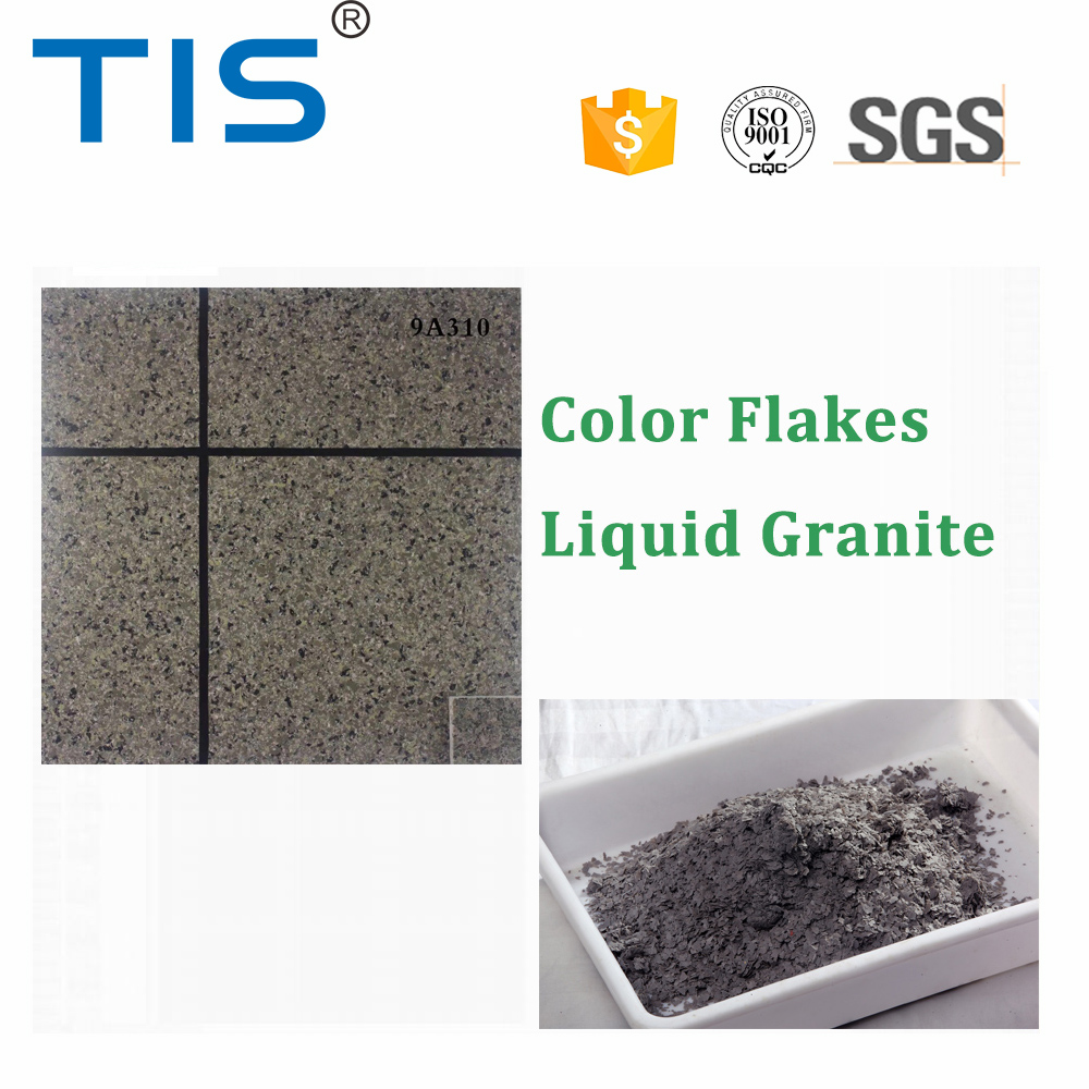 stone granite effect paint flakes for exterior wal
