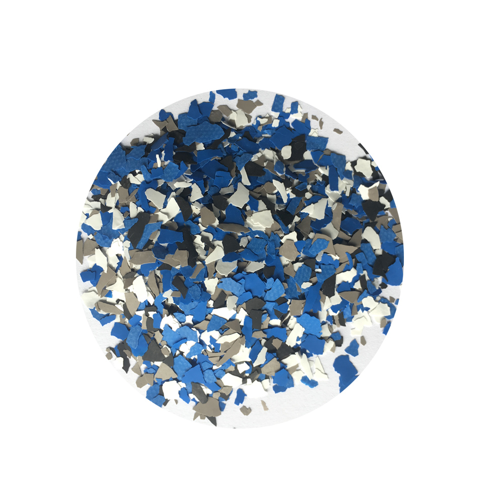 Polymer Color Flakes for seamless resin-based flooring