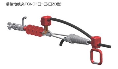 绝缘架空线路最新防雷设计方案FGNC-ZD防雷绝缘子耐张线夹串说明书