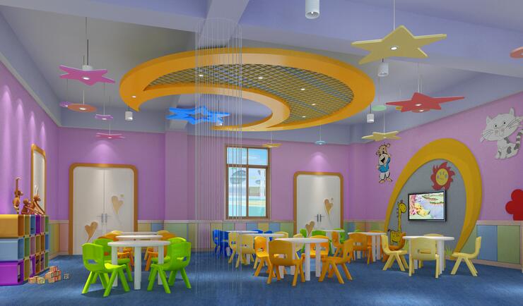 深圳幼儿园装修设计公司创设主题墙饰时要注意的事项