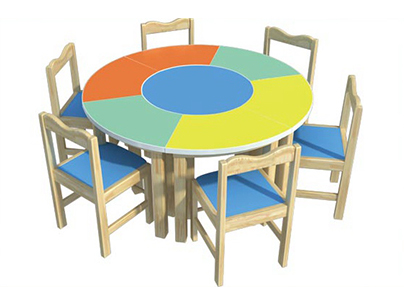 吉安幼儿园游乐设施厂家提醒选择幼儿园桌椅要选择安全的