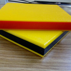 高密度聚乙烯雙色耐磨襯板
