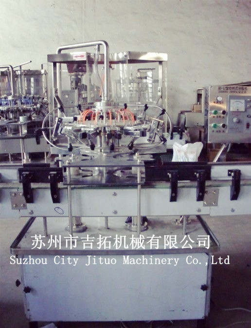 把“单机含气灌装生产整线”做到专业水平的苏州市吉拓机械有限公司。