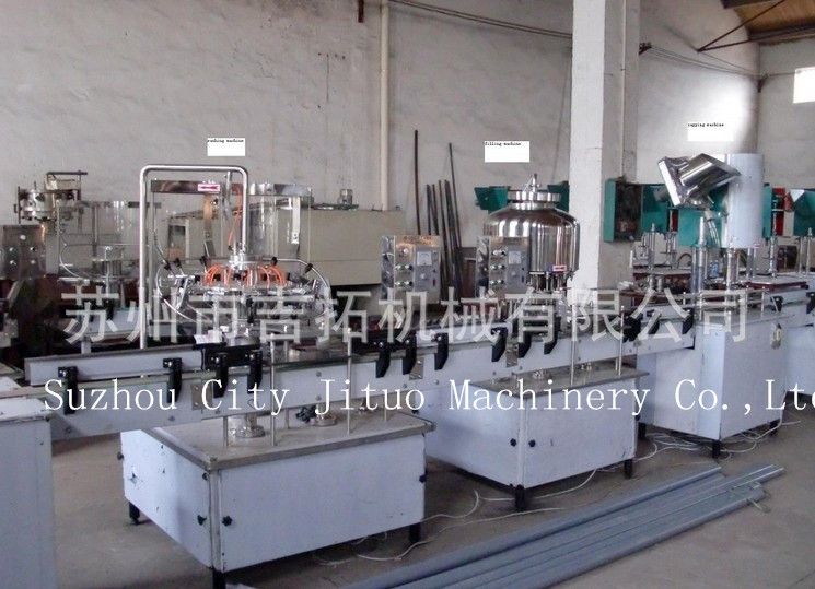 苏州市吉拓机械有限公司 专业制造单机常压灌装小线