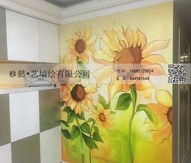 墙纸和其他装饰画跟墙绘的对比贵州幼儿园墙绘哪家好为你分享