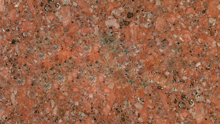 铁锈对花岗岩石材造成的影响