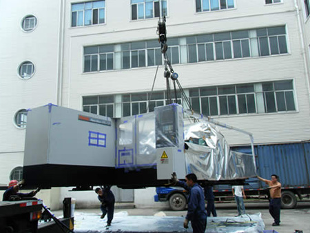 空调机组设备搬运：吊车的操作和维护方法