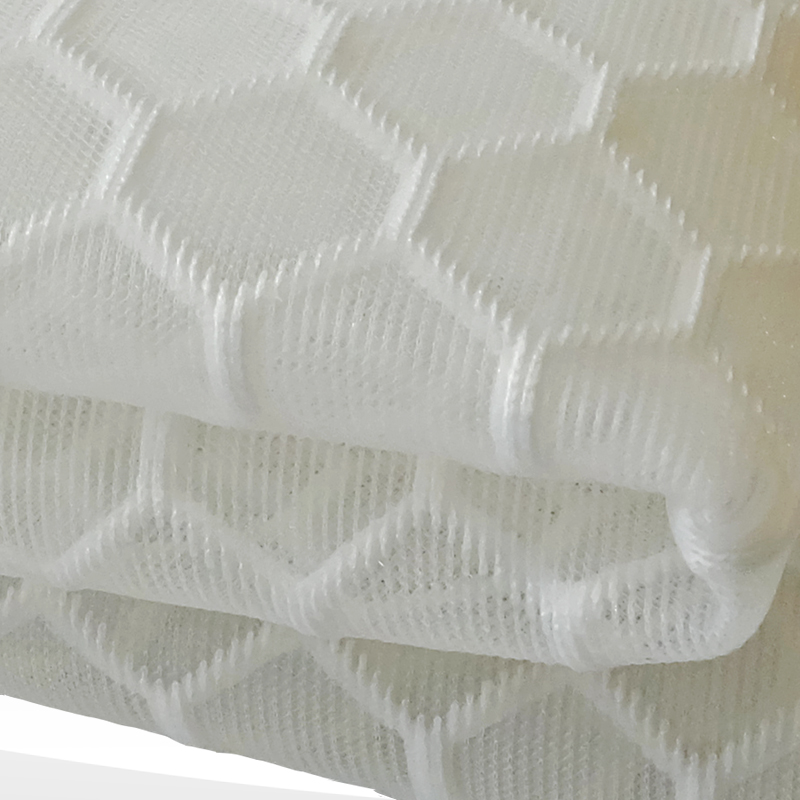 What are the characteristics of honeycomb mesh fabric