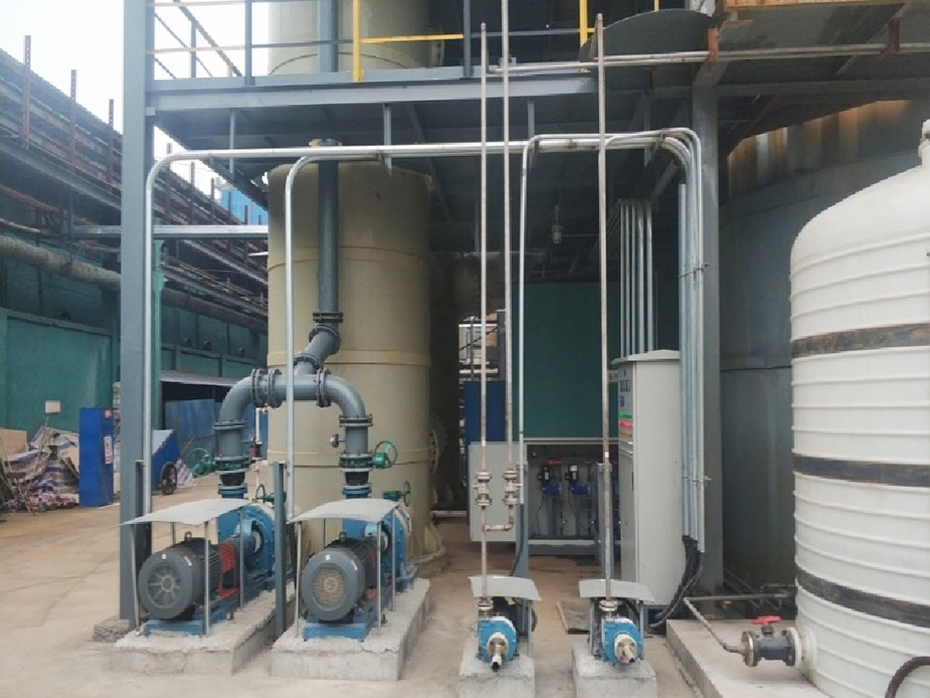 工业废气处理设备的运行效率与气体的流动状态密切相关