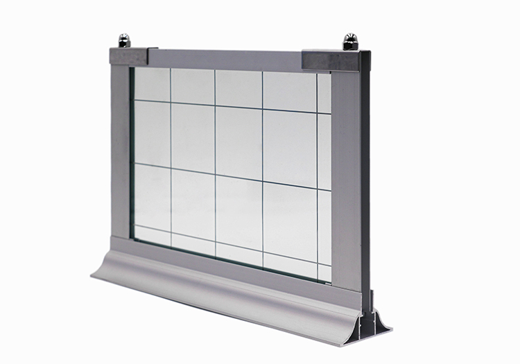 阳江江门佛山全铝框双层复合网状玻璃挡烟垂壁的安装步骤是怎样的？