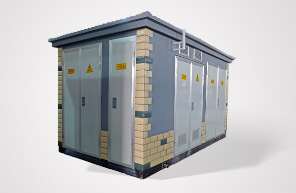 Briefly introduce the non-metallic box station shell made of imitation stone bricks
