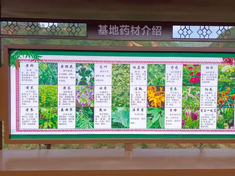 藥材種植基地宣傳欄制作安裝