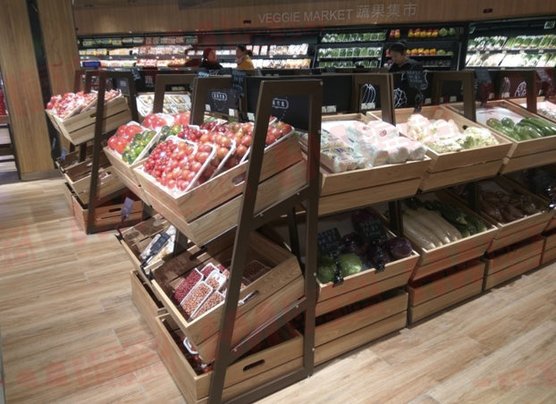 Vegetable and fruit rack