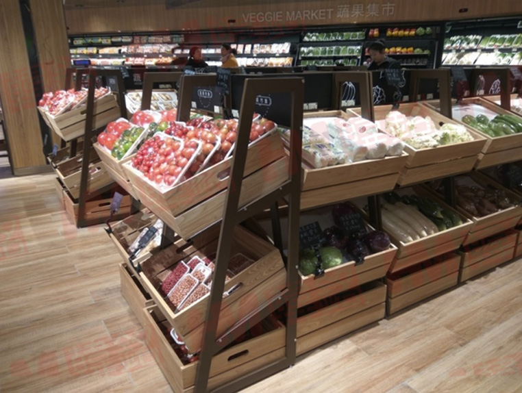 Vegetable and fruit rack