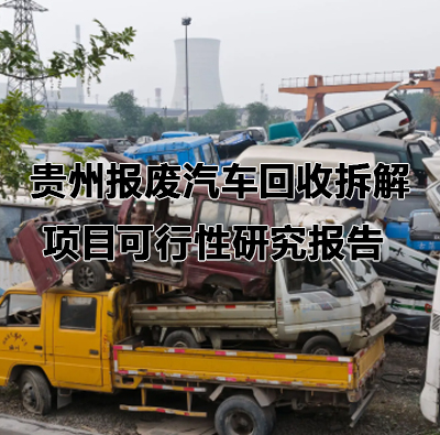 贵州报废汽车回收拆解项目可行性研究报告
