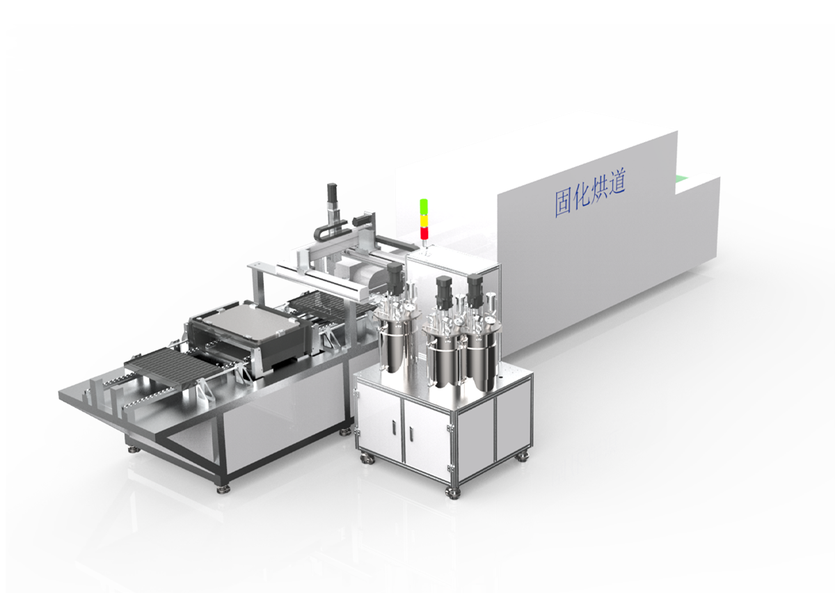 灌封真空脱泡固化流水线的详细介绍