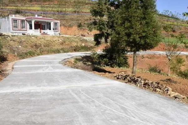 南郑区濂水镇联合村道路建设革命老区项目