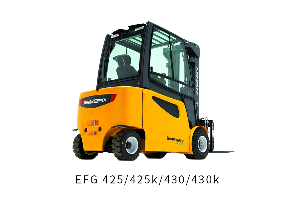 What are the applications of balanced weight forklifts in the warehousing industry