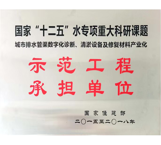 示范工程承擔(dān)單位