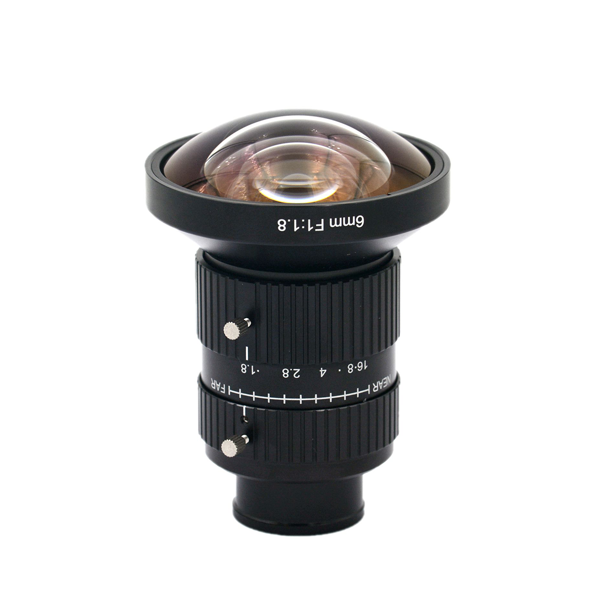 6mm焦距 20MP 工业相机镜头 手动光圈 定焦镜头 CS接口 1.1