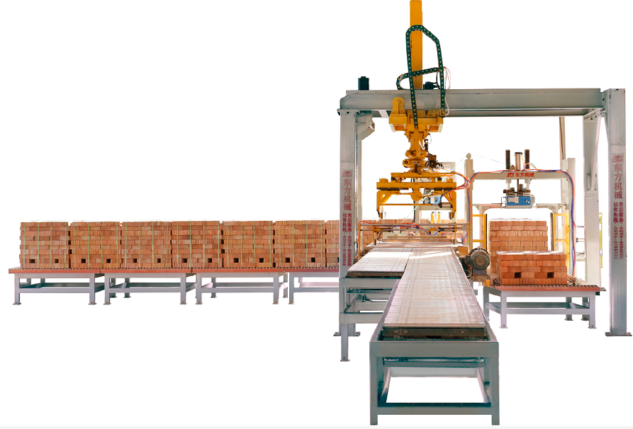 Clamp type high-efficiency packaging machine