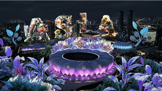 2023杭州亚运会闭幕式灯光设计全解析！
